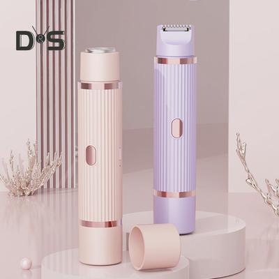 Женская электробритва USB перезаряжаемая водонепроницаемая портативная дорожная бритва для лица, тела, зоны бикини, рук, ног, эпилятор, триммер