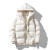 Men's Fashion Two Down Padded Jacket Plankton Handsome Korean Version Couple Bread Coat
