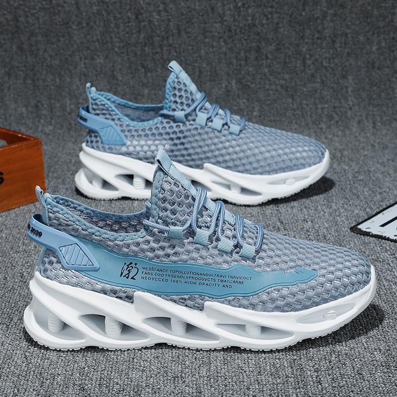 2024 Новые летние кроссовки мужские сетчатые дышащие кроссовки для бега и тенниса на открытом воздухе для спорта на открытом воздухе Tenis Masculino белые повседневные кроссовки для ходьбы