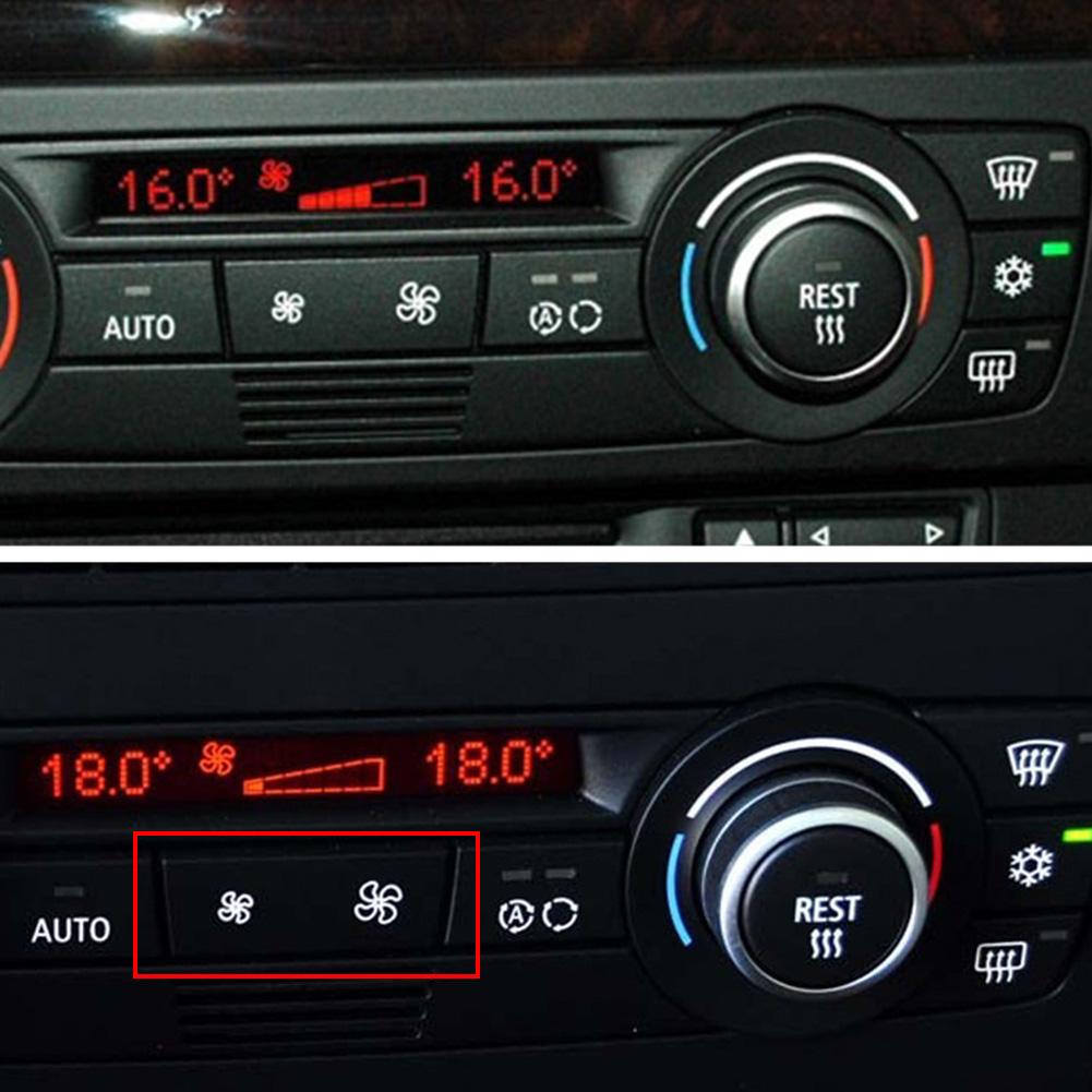Черный климат-вентилятор с кнопкой переменного тока, подходящий для BMW 1 3 серии