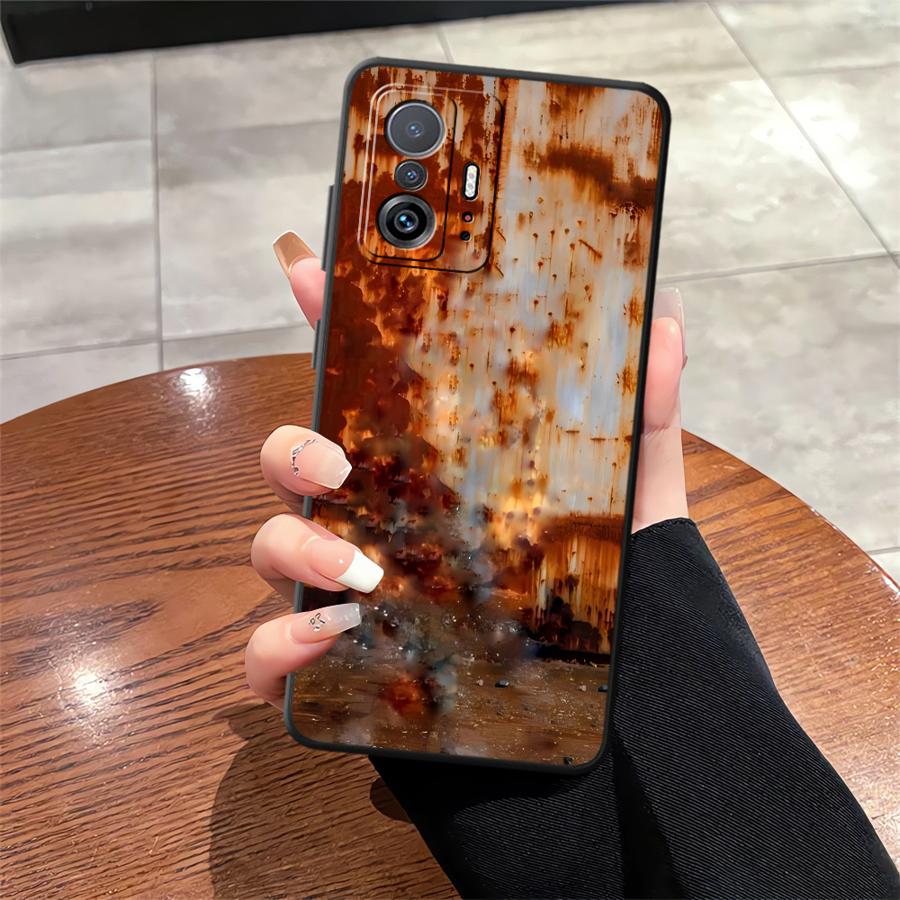 Чехол с ржавыми пятнами для Xiaomi Mi 13 9T 9 11T 14 Pro 10 11 13 Lite 10T CC9Pro