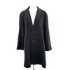 DESII MODE/Italian Made 100% Cashmere Chester Long Coat/Outerwear/M/Black/Simple/Formal(USED)