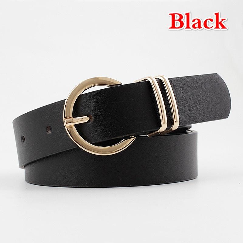Женский широкий брючный ремень, кожаные ремни, пояс с металлической пряжкой
