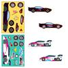 6 Sheets/Pack Personalized Diy Racing Accessories Puzzle Sticker Children'S Creative Puzzle Puzzle Sticker