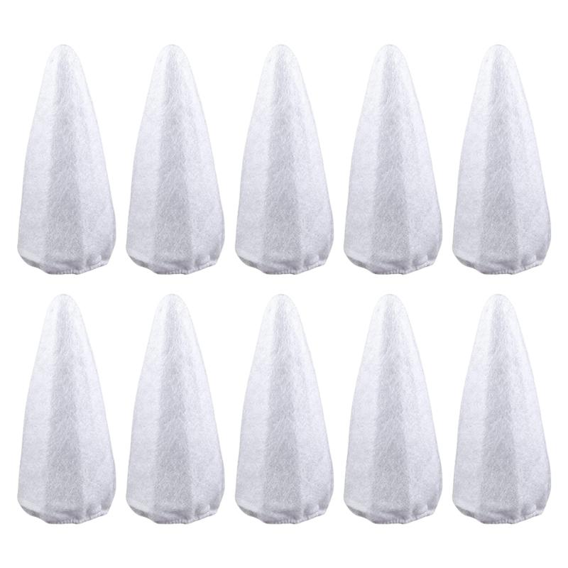 10PCS Swimming Pool Filter Cotton Filter Bag Tear Resistant Filter Catcher for Various Pool Vacuums Type Maintenance Use