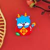 Dancing Lion Lion Dance Brooch Lucky Chinese Style Pin Acrylic Spring Festival Pin  Spring Festival