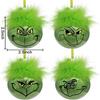 Christmas Elf Ornaments Set 6 cm Diameter Pack of 12