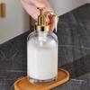 Clear Glass Soap Dispensers 500ml Coffee Syrup Dispenser New Hand Soap Dispenser
