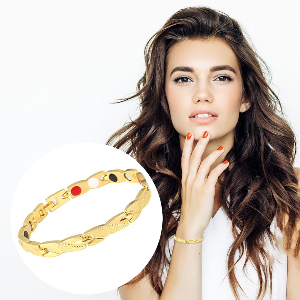 Dragon Pattern Bracelet Magnetotherapy Bracelet Jewelry 7mm Wide Couple Bracelet