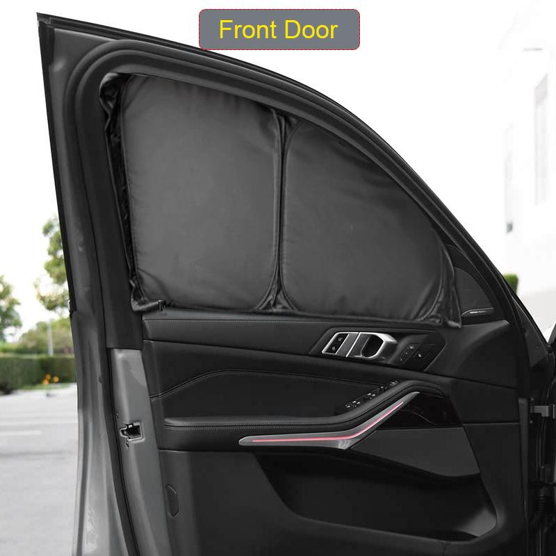 Car Black Windows Privacy Sunshade For BMW X5 G05 2019-Present Anti-UV Heat Insulation Protect Cover Interior Accessories