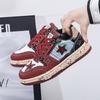 Весна и лето Новые ретро-кроссовки с плоской подошвой, универсальные, состаренные, специальный дизайн, спортивная обувь для отдыха