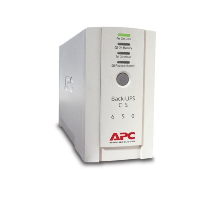 Onduleur - APC - Back-UPS CS 650 - 650 VA
