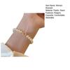Pearl Bracelets for Women Dainty Stretch Pearl Jewelry for Everyday Wear Wedding & Bridesmaid Bracelet Lightweight Stackable Pearl Accessories