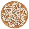 IBA Indianbeautifulart Текстильный печатный блок с декоративным мотивом, резная деревянная марка ручной работы