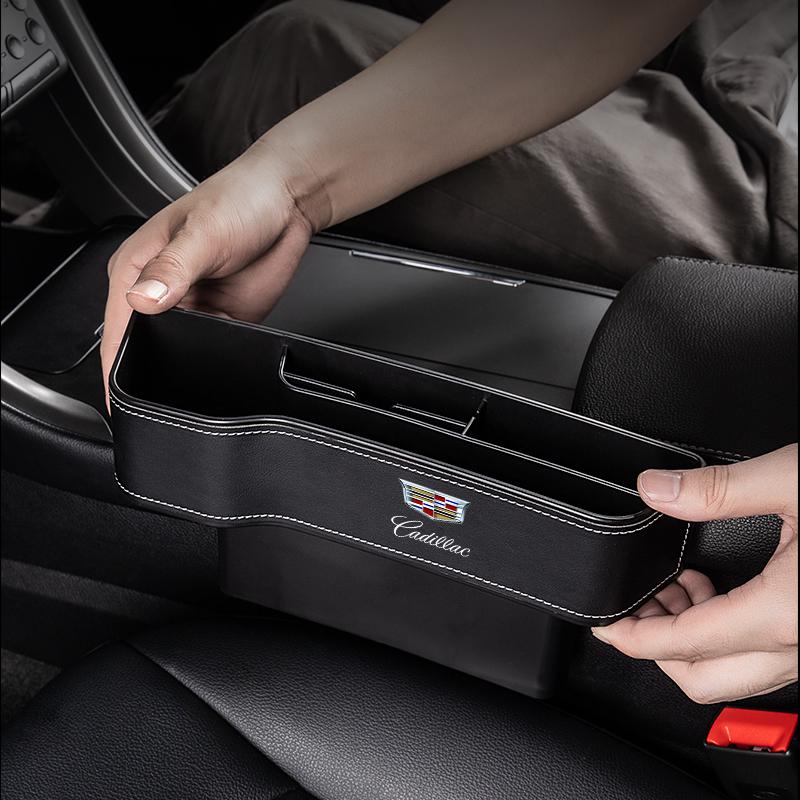 AABHQ1 Car Seat Crevice Storage Filler Muntifunctional Auto Organizer For Cadillac Escalade CTS ATS SRX STS XT5 XT4 XT6 XTS CT4
