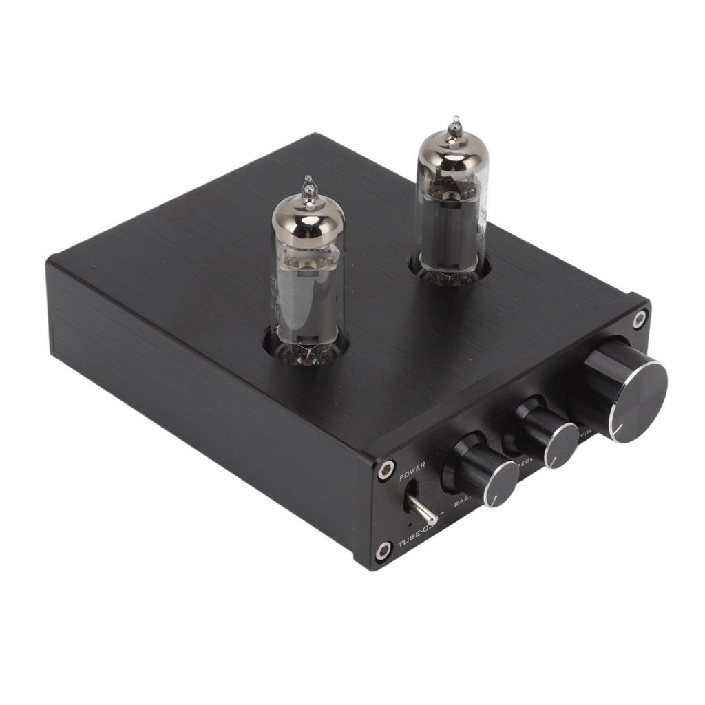 TUBE 03 Аудиоусилитель Черный с 6K4 Электронный Желчный Проток 12V1A Стерео Ресивер Для Дома