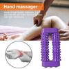 Ручной роликовый массажер Yousheng, портативный, для путешествий, снятия мышечной усталости, облегчения боли, акупунктуры для ладоней, глубокого расслабления тканей, физиотерапии, шипастая массажная палочка