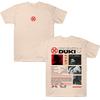 Rapper Duki 5202 Hip Hop T-shirts Vintage Casual Streetwear Duki Fan Merch Tee Unisex Cotton Breathable Clothing High Street Top