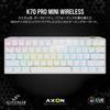 CORSAIR K70 PRO MINI RGB Беспроводная игровая клавиатура 60% MX SPEED, Клавиатура с возможностью горячей замены, Белая, Переключатели, CH-9189114-JP