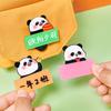 DIY Children's Cute Badge Acrylic Clothing Decoration New Panda Name Badge