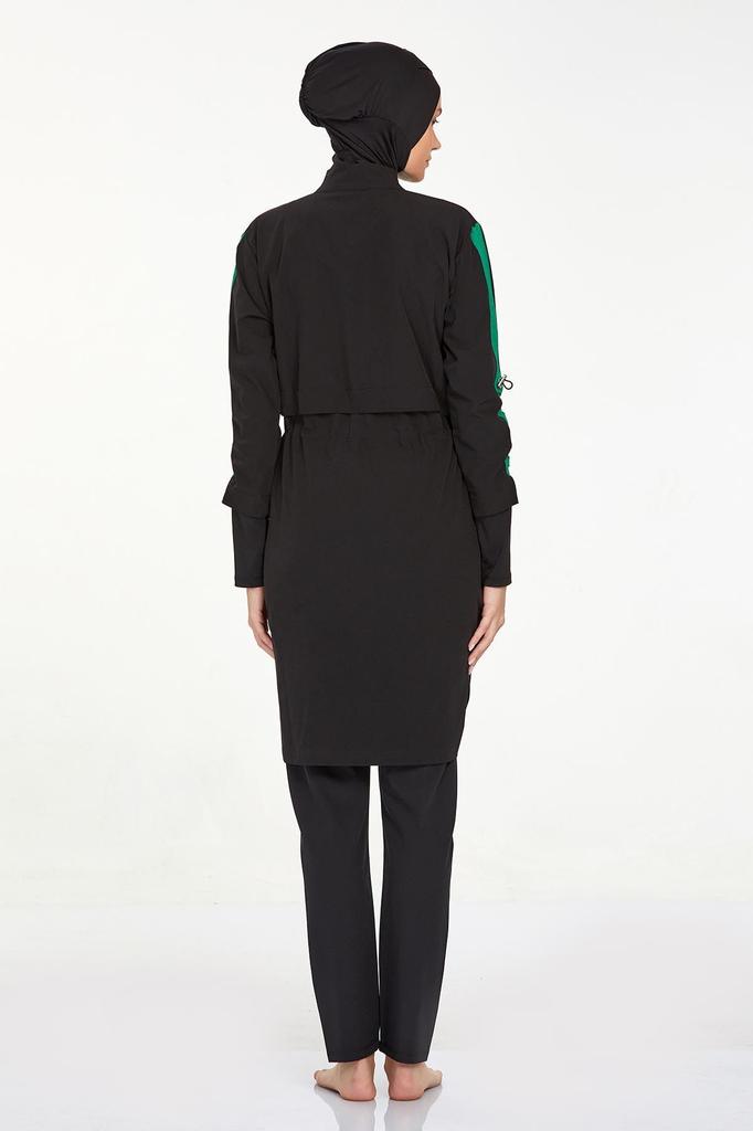 Женский Мусульманский Скромный Исламский Полный Чехол Буркини Пляжный Купальный Костюм Купальники Хиджаб Пляжная Одежда Купальник 