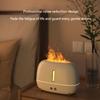 Ultra Quiet Flame Aromatherapy Diffuser 7 Colors Light Flame Humidifier Aroma Diffuser  Office