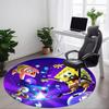 1 шт. Коврик-стул Губка Боб для офиса, Внутренний нескользящий моющийся ковер из полиэфирного волокна, Коврик для офиса, Можно стирать в машине