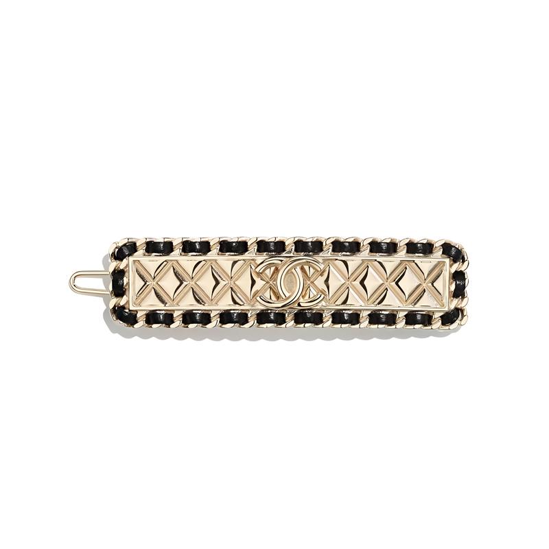 Chanel Модная Стильная Заколка для Волос Женская Коричневая