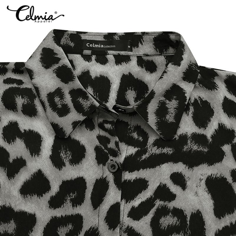 Женская блузка с леопардовым принтом