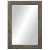 VidaXL Miroir de salle de bain gris 50x3x70 cm bois de manguier massif, miroir, miroir de courtoisie, miroir de bain, miroir 4017715