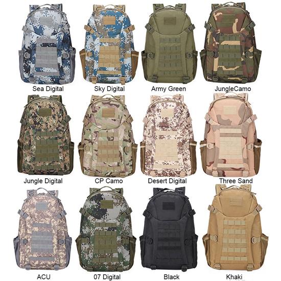 50L Camping Tactical Military Waterproof Backpacks Camo Hiking Outdoor Shoulder Bag