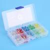 200Pcs 3mm 5mm Red Yellow White Green Blue Assortment Emitting LED Diodes Light Kit Set