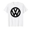 Футболка Volkswagen Classic Black с логотипом VW