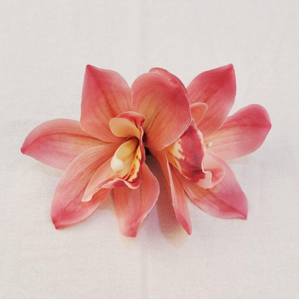 Bohemia Simulation Flower Duckbill Clip Barrettes Korean Style Hairpins Daily