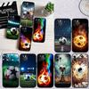 BF58 Мягкий чехол для телефона в виде футбольного мяча для Xiaomi Poco C40 C50 C51 C55 C65 C71 C75 F3 F5 F6 F7 M2 M3 Pro Ultra