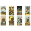 Nichiyu 82-Card Tarot Deck, Waite Edition, Fortune Telling [Authentic] [Miniature Smith-Waite? Tarot Deck Borderless Miniature Edition] "The Smith-Wai