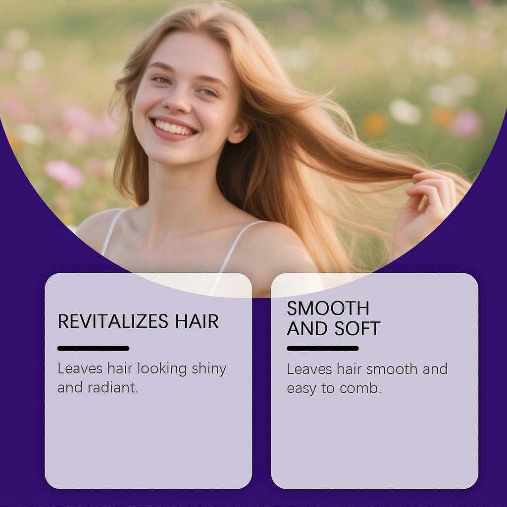 Hoegoa The Nourishing Hair Essence Deeply Moisturizes And Strengthens The Hair Strands, Makes Them Shiny And Improves The Hair Quality, Making It Smoo