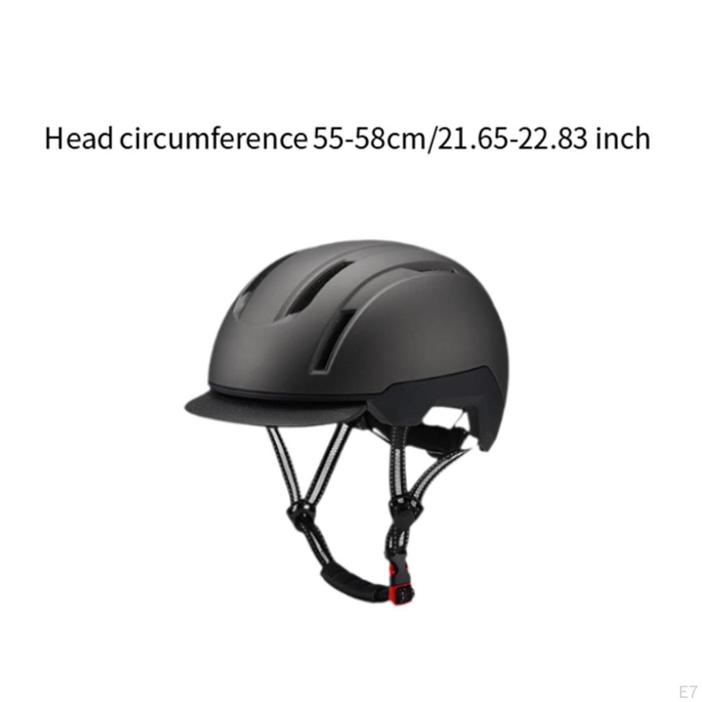 Bicycle Helmet Adjustable Head Circumference Cycling Breathable Road Bike Portable for