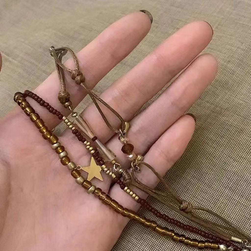 Бисерный браслет на запястье женский геометрический плетеный ювелирный аксессуар модный геометрический бисер ручной работы ювелирные изделия унисекс плетеный браслет