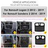 2din Android Авторадио для Renault Logan 2 2012-2019 Sandero 2 Автомобильный радиоприемник Мультимедийный видеоплеер GPS Navi Головное устройство Carplay 4G Интеллектуальный экран