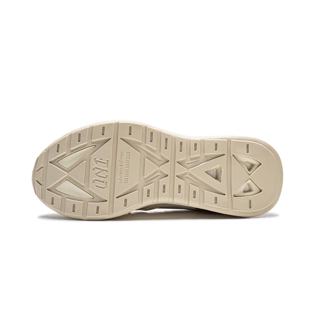 Li Ning 001 Original Aspiration V2 Нескользящие, Износостойкие, Упругие Низкие Повседневные Кроссовки Мужские Бежевый AGLW015-2