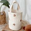 Baby Bottle Bag Cute Pattern Print Load Bearing Widely Applied Nappy Bag Baby Diaper Totes for Daily Use