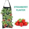 Подвесная сумка для цветов клубники с боковым отверстием, подвесная сумка из нетканого материала, простая в использовании перевернутая садовая сумка