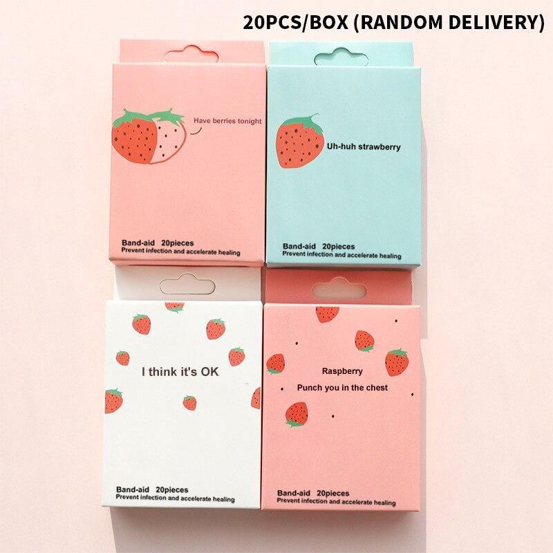 Cartoon Animal Fruit Baby Bandages Kids Band Aid Stickers Waterproof Hemostasis Adhesive Bandage Children Wound Strips Plasters