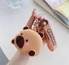 Adorable Capybara Silicone Coin Purse - Cute Cartoon Design for Kids
