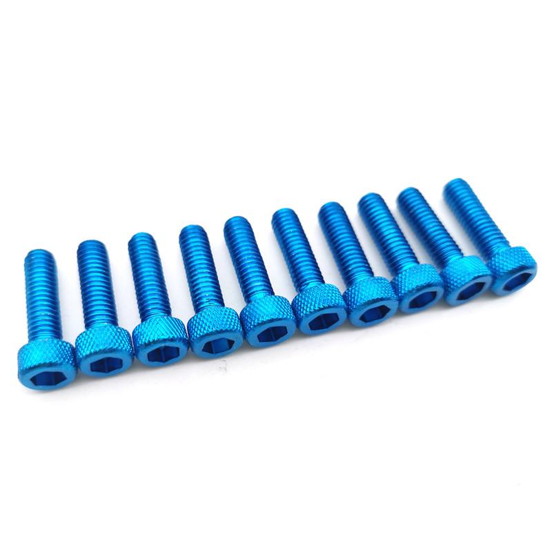 10pcs Modification M6 Motorcycle Screw 2cm Hexagonal Fasteners Moto Screw For Yamaha Suzuki Honda Decoration Motorbike Parts