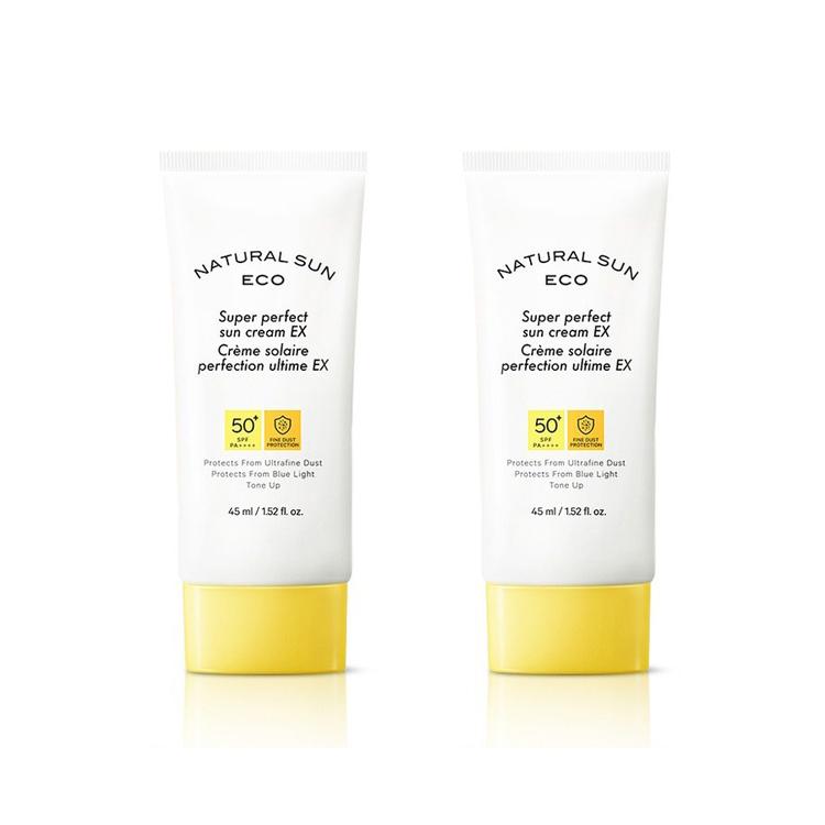 The Face Shop Natural Sun Eco Super perfact Солнцезащитный крем 45 мл (3 варианта)