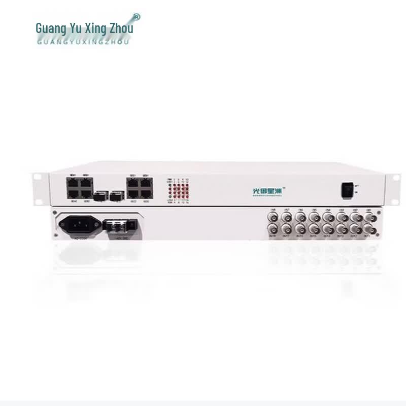 GY-8E14GE 8E1+4GE PDH Оптоволоконный трансивер