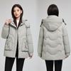 Женское хлопковое пальто, модное, свободное и облегающее, удобное в носке, толстое и теплое хлопковое пальто