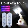 Car LED Light 7 Color Changing Waterproof Scratch-Resistant Mini Size Rechargeable Touch Control Auto Interior LED Light
